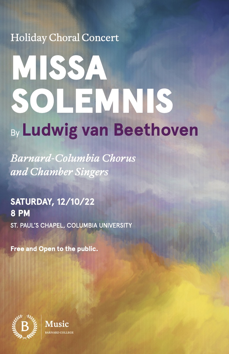 Winter Concert 2022 Poster